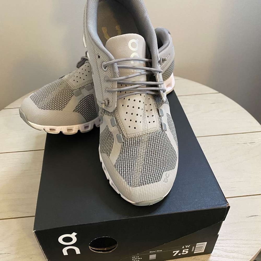 On Cloud gray woman’s sneakers size 7.5